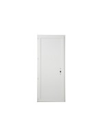 Porte de Service standard PVC blanche poussant droit pour tableau 200 x 80