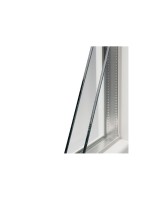 Fenêtre PVC 1 vantail oscillo-battante blanche pour tableau 75 x 60 cm tirant droit