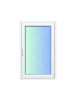 Fenêtre PVC 1 vantail sur mesure | Gamme Classique