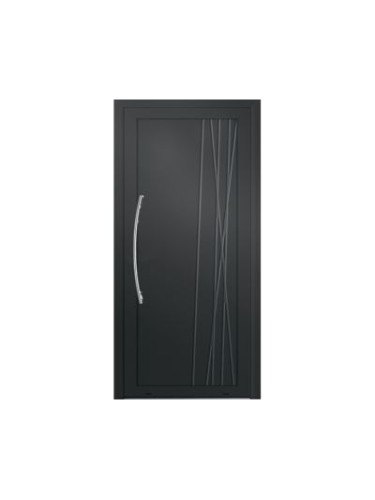 Porte d’entrée PVC contemporaine TILA sur mesure – Gamme Élégance