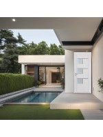 ELISA - Porte d'entrée PVC Elégance sur mesure- Style contemporaine