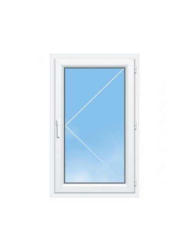 Fenêtre PVC 1 Vantail sur Mesure – Gamme Élégance