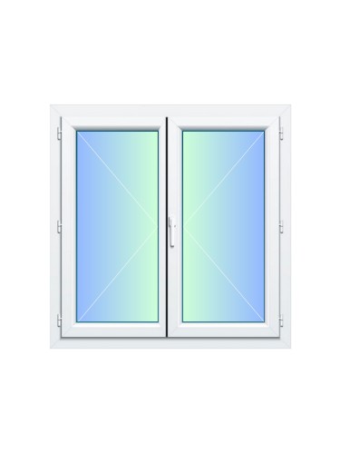 Fenêtre PVC 2 vantaux sur mesure | Gamme Classique