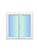 Fenêtre PVC 2 vantaux sur mesure | Gamme Classique